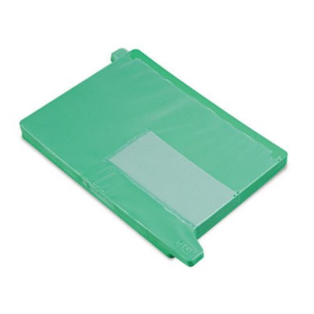 MADE-TO-STICK End Tab Out Guides with Pockets Vinyl Letter Green 25/Box, 25PK MA41192